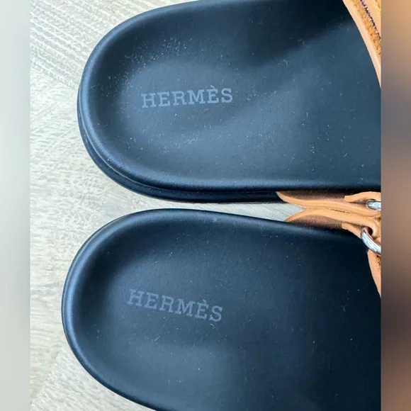 Authentic NIB HERMES Chypre Women’s Sandals Shoes - Size 36 - Picture 7 of 10